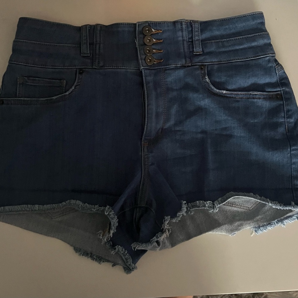 Size 13 High Rise Jean Shorts